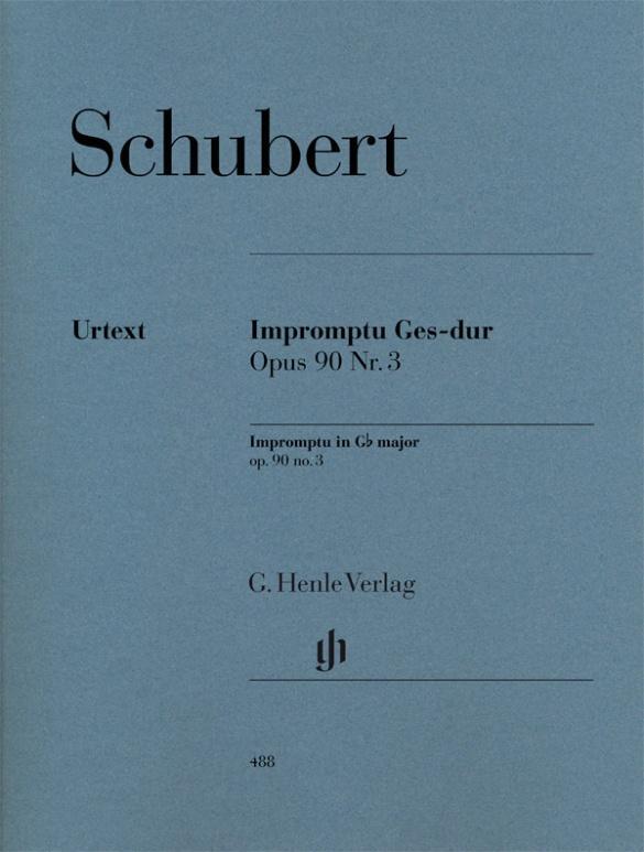 Cover: 9790201804880 | Schubert, Franz - Impromptu Ges-dur op. 90 Nr. 3 D 899 | Schubert