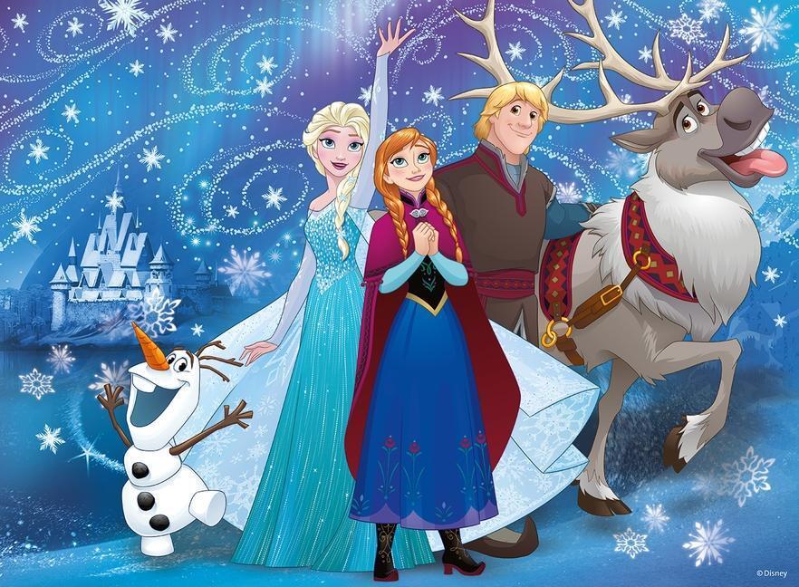 Bild: 4005556136100 | Disney Frozen: Glitzernder Schnee. Glitter Puzzle 100 Teile XLL | 2016