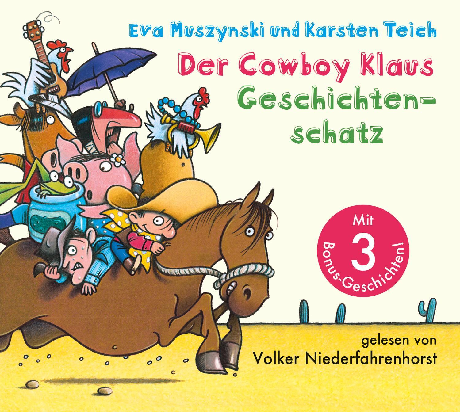 Cover: 9783839849057 | Der Cowboy Klaus Geschichtenschatz | Alle 12 Abenteuer | Eva Muszynski