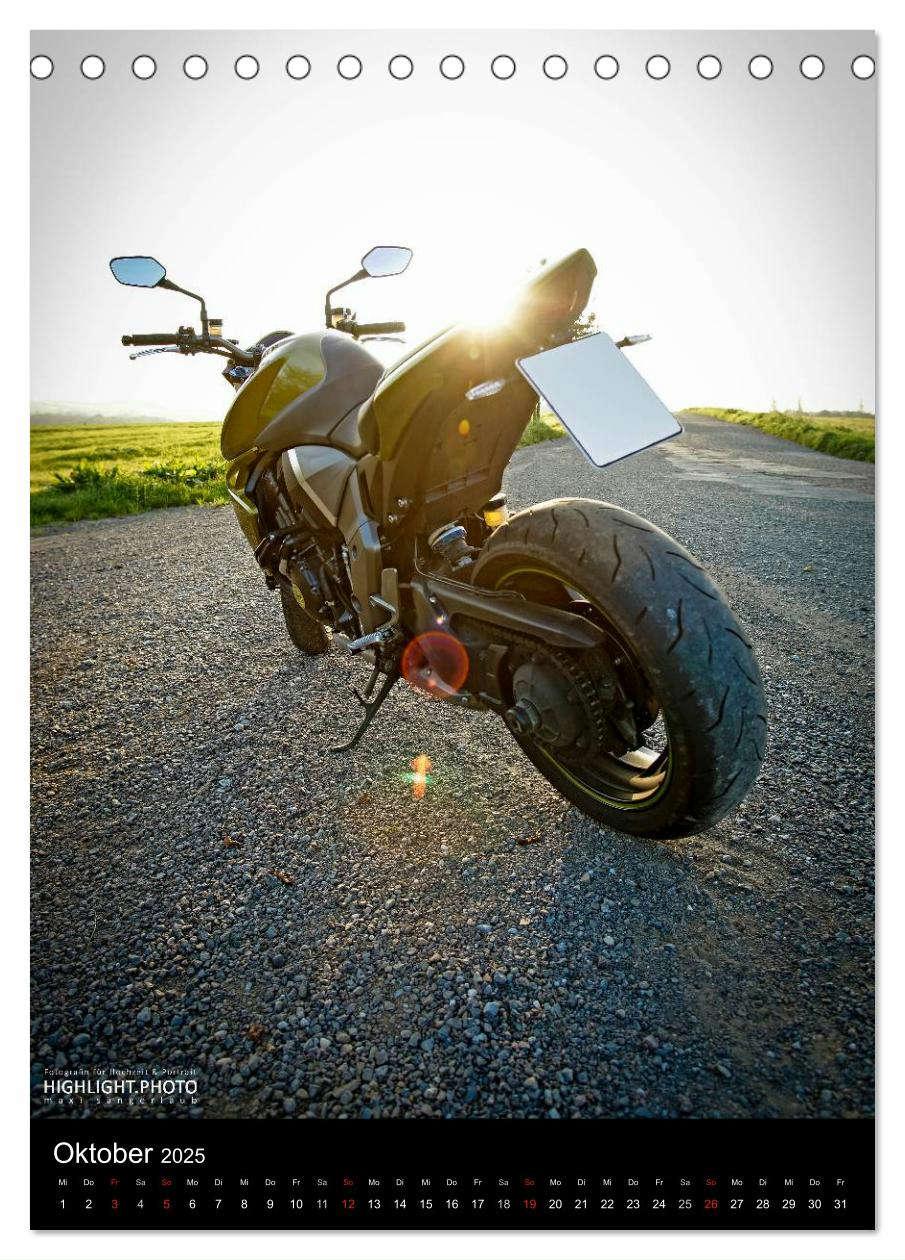 Bild: 9783457051061 | HONDA CB1000R (Tischkalender 2025 DIN A5 hoch), CALVENDO...