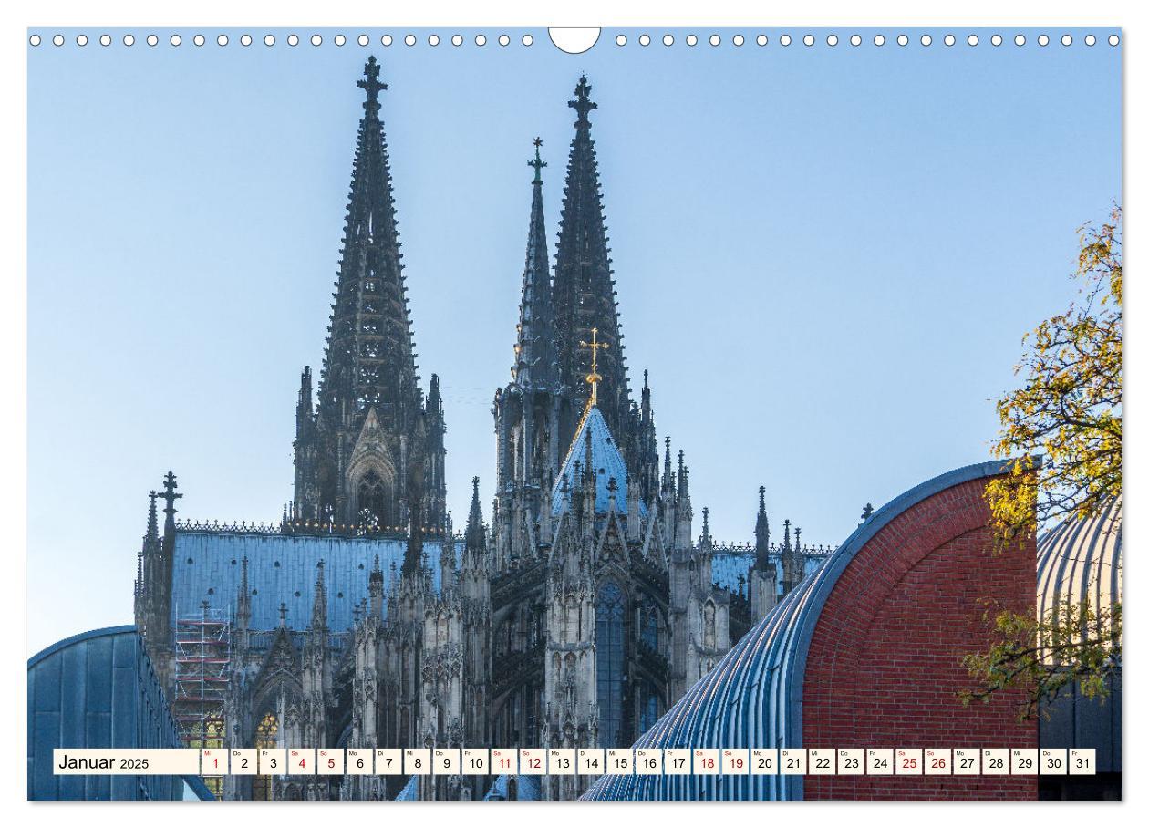 Bild: 9783435208623 | Köln - Facetten einer Stadt (Wandkalender 2025 DIN A3 quer),...