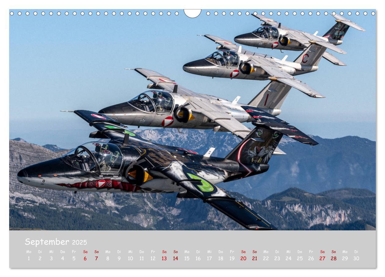 Bild: 9783435160068 | Saab Airpower (Wandkalender 2025 DIN A3 quer), CALVENDO Monatskalender