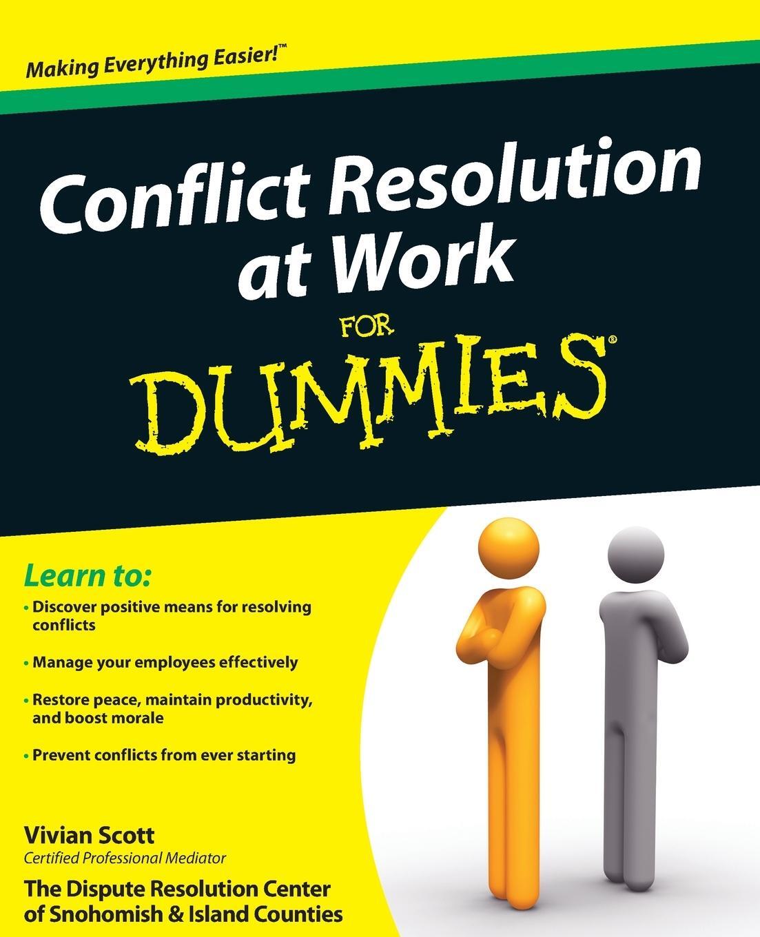 Cover: 9780470536438 | Conflict Resolution at Work For Dummies | Vivian Scott | Taschenbuch
