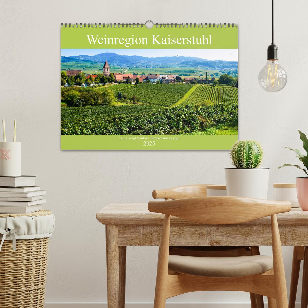 Bild: 9783435350377 | Weinregion Kaiserstuhl (Wandkalender 2025 DIN A3 quer), CALVENDO...