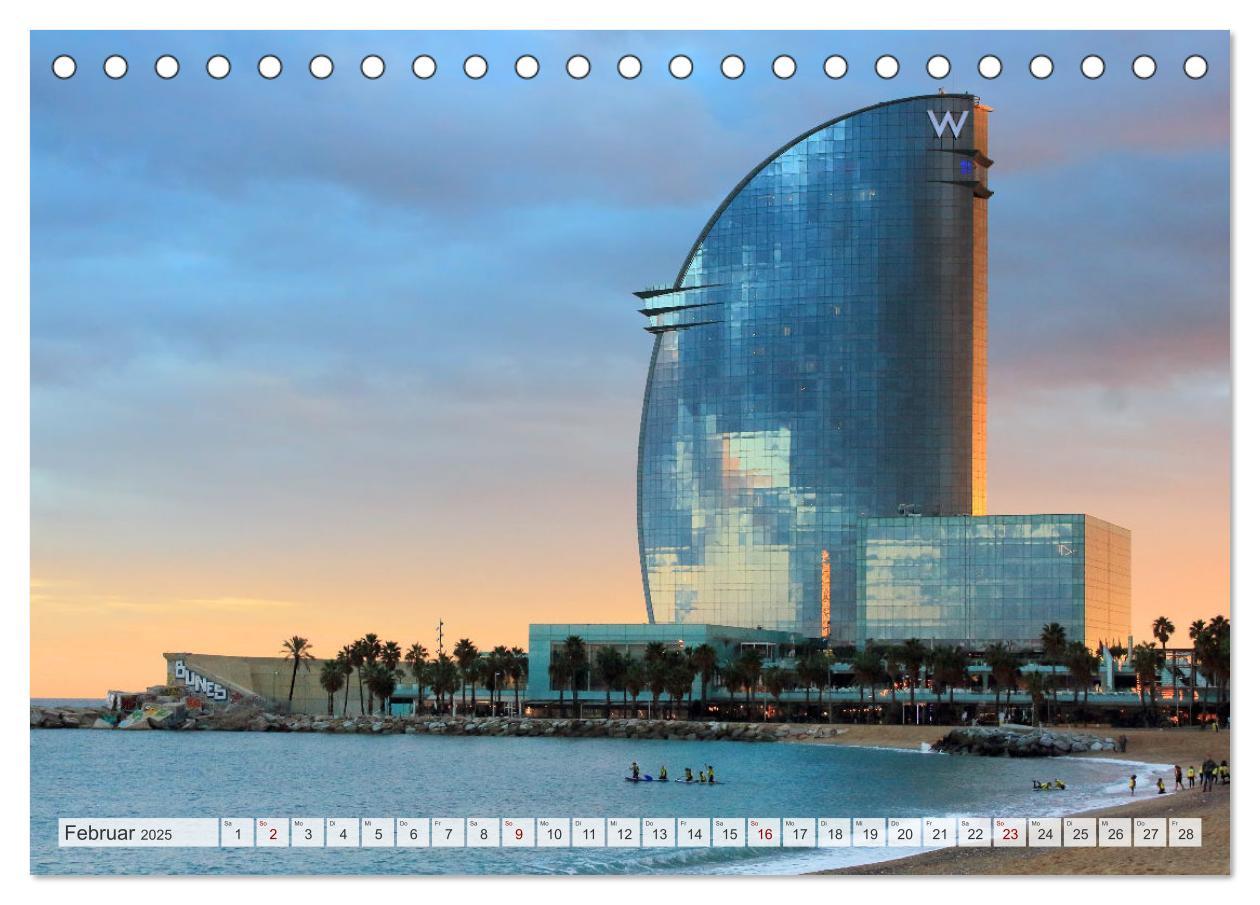 Bild: 9783383848186 | BARCELONA - Metropole am Mittelmeer (Tischkalender 2025 DIN A5...