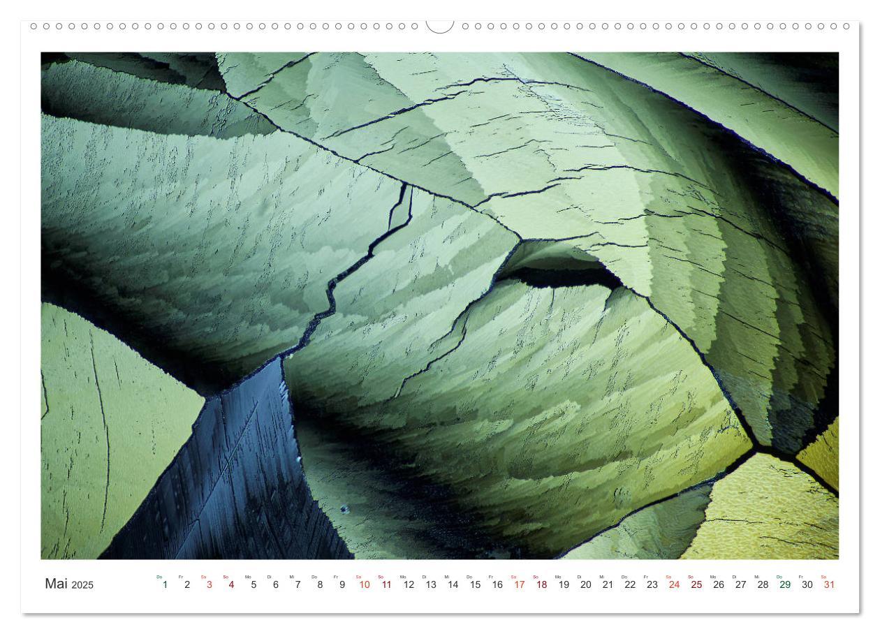 Bild: 9783435330584 | Fantastische Welten Mikrokristalle (Wandkalender 2025 DIN A2 quer),...