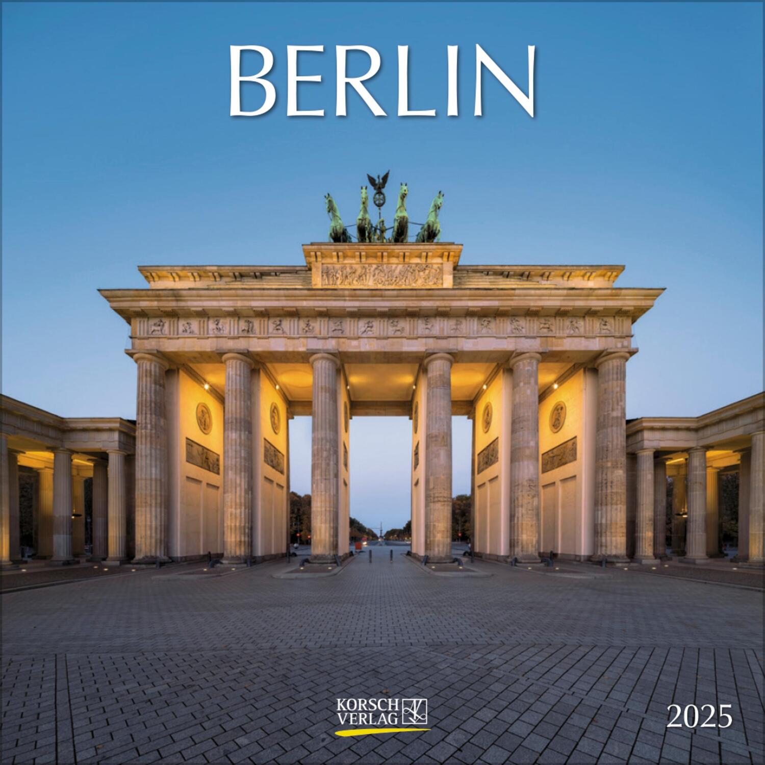 Cover: 9783731880189 | Berlin 2025 | Broschürenkalender mit Ferienterminen | Verlag Korsch