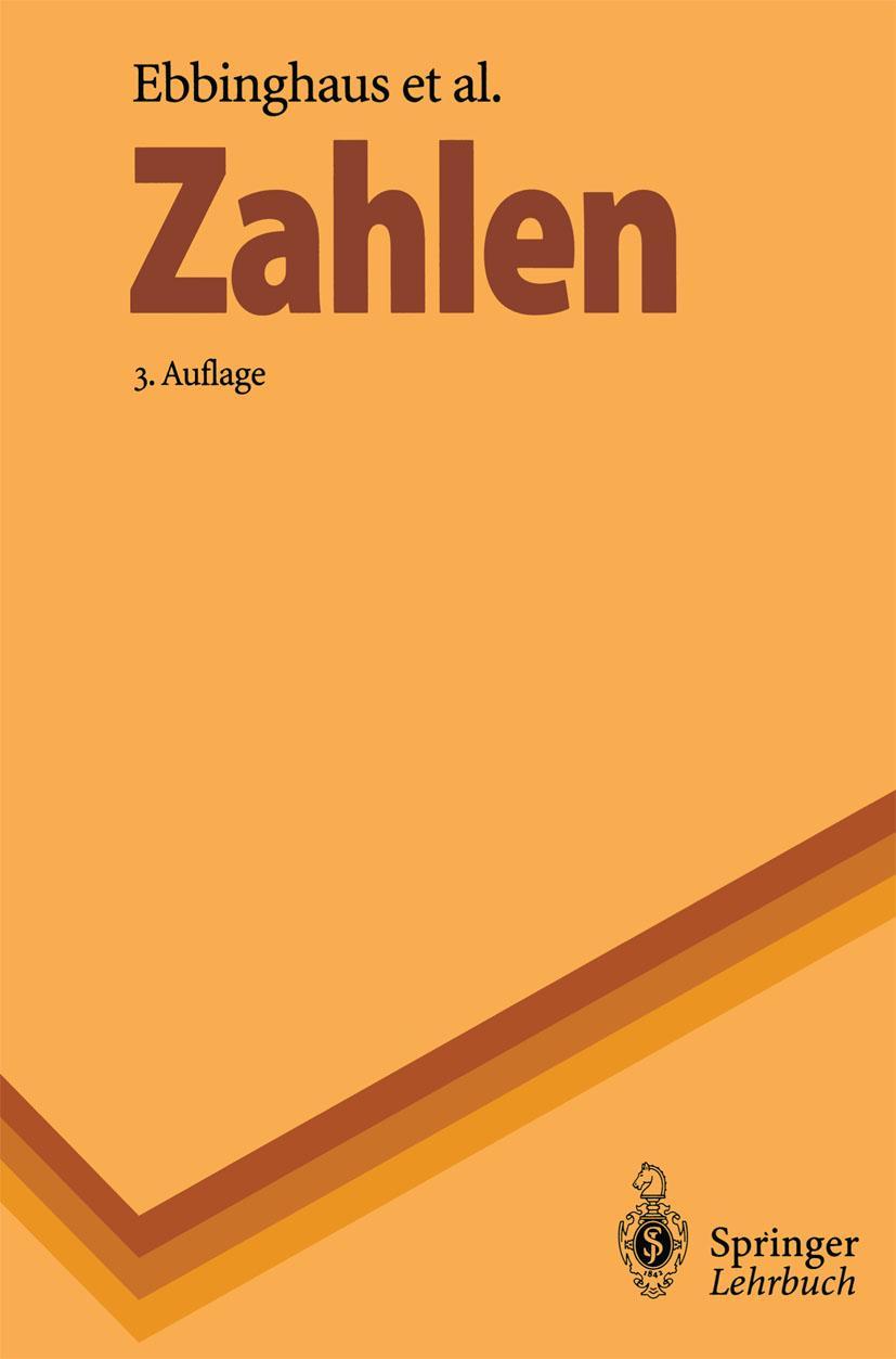 Cover: 9783540556541 | Zahlen | Heinz-Dieter Ebbinghaus (u. a.) | Taschenbuch | XIV | Deutsch