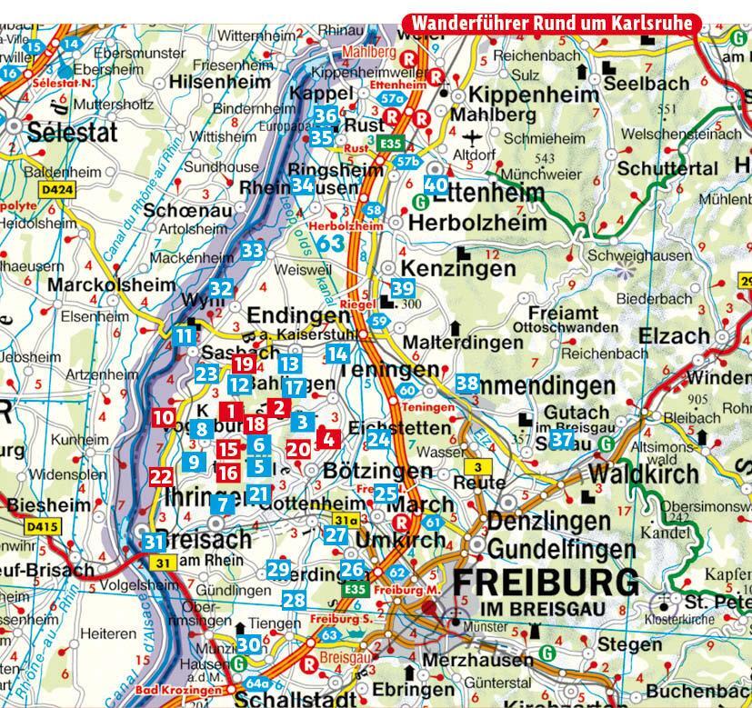 Bild: 9783763347445 | Kaiserstuhl | mit Tuniberg und Rheinaue. 40 Touren mit GPS-Tracks