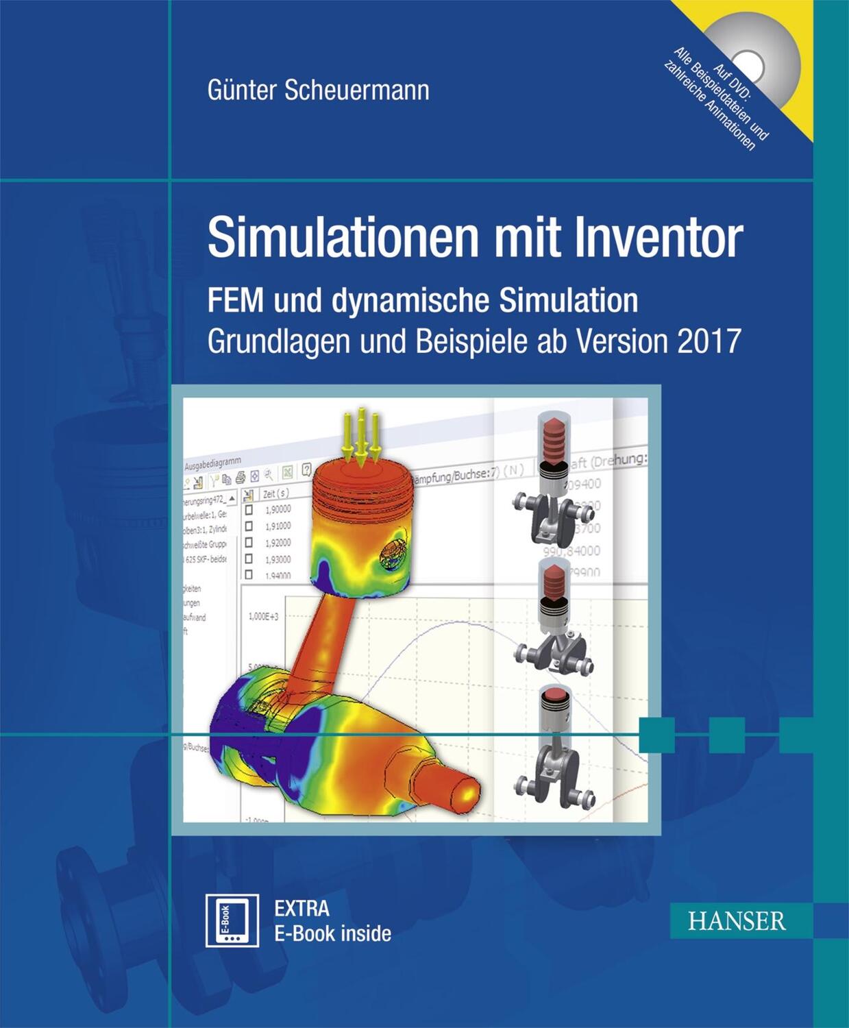 Cover: 9783446450127 | Simulationen mit Inventor | Günter Scheuermann | Bundle | 1 Buch