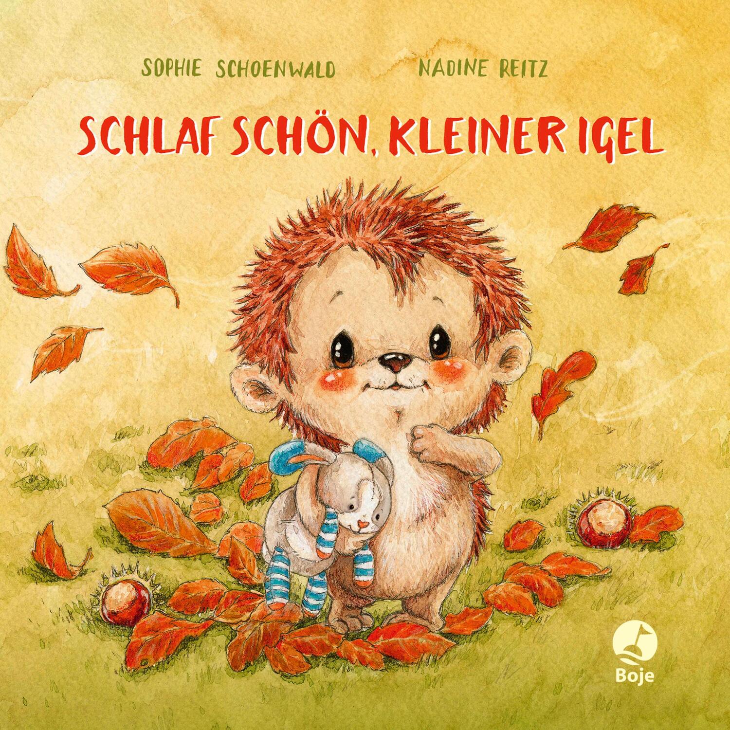 Cover: 9783414826176 | Schlaf schön, kleiner Igel (Mini-Ausgabe) | Sophie Schoenwald | Buch