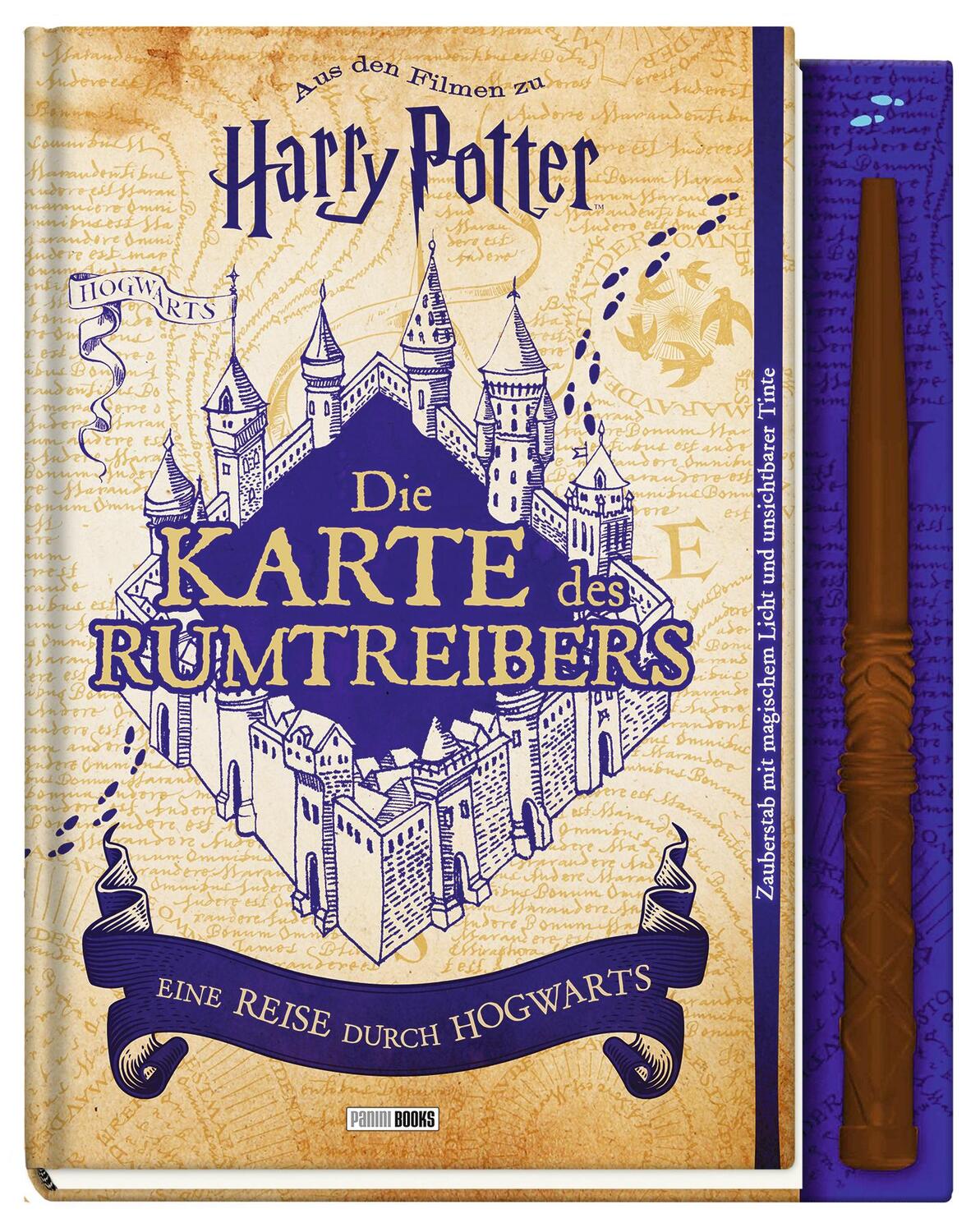 Cover: 9783833236501 | Aus den Filmen zu Harry Potter: Die Karte des Rumtreibers - Eine...