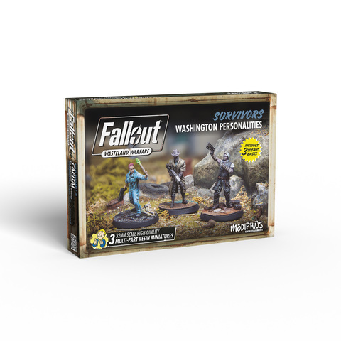 Cover: 5060523346127 | Fallout: Wasteland Warfare - Survivors: Washington Personalities