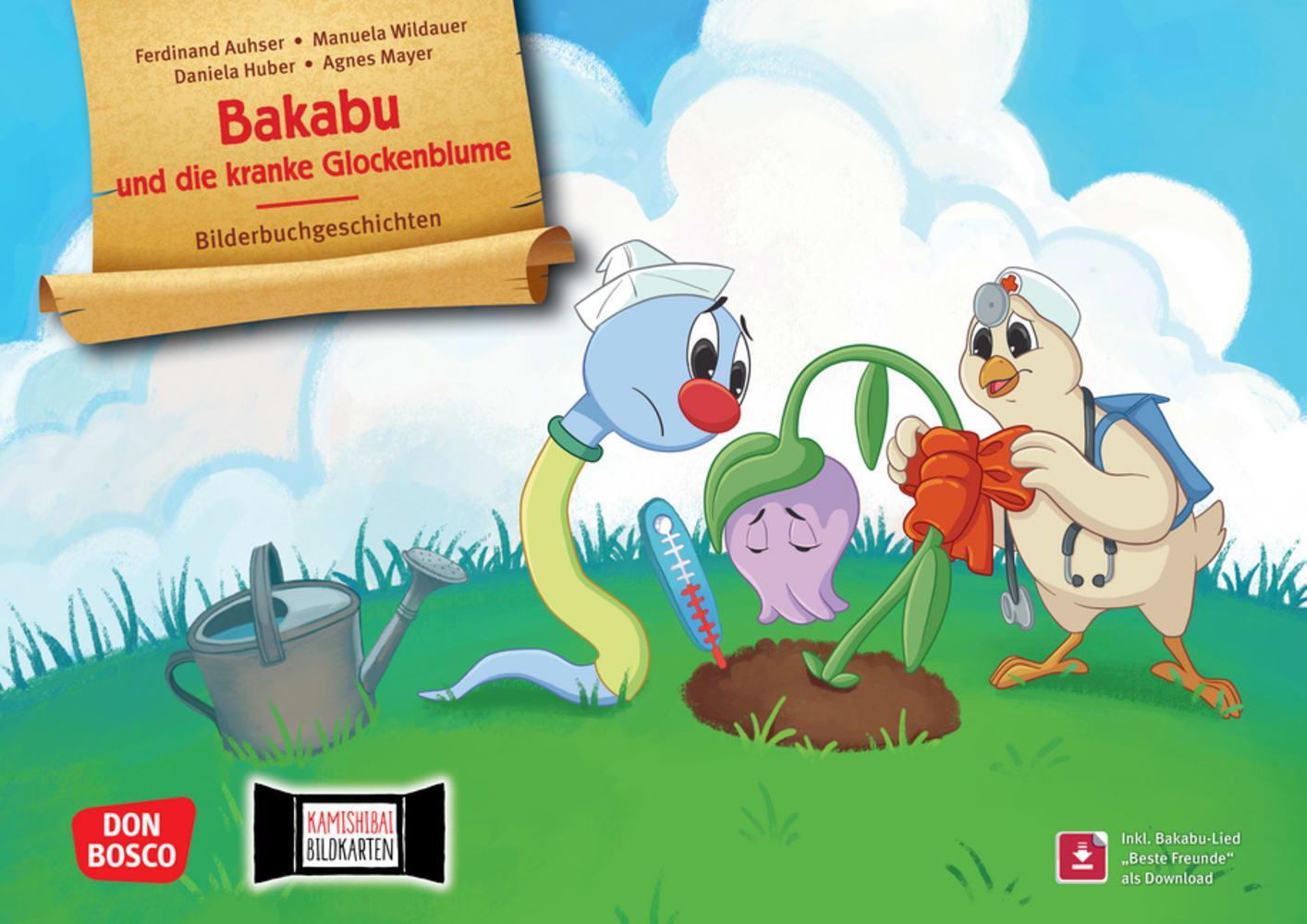Cover: 4260694920770 | Bakabu und die kranke Glockenblume. Kamishibai Bildkartenset | Auhser