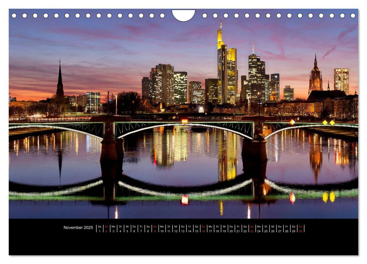 Bild: 9783435677931 | Frankfurt (Wandkalender 2025 DIN A4 quer), CALVENDO Monatskalender