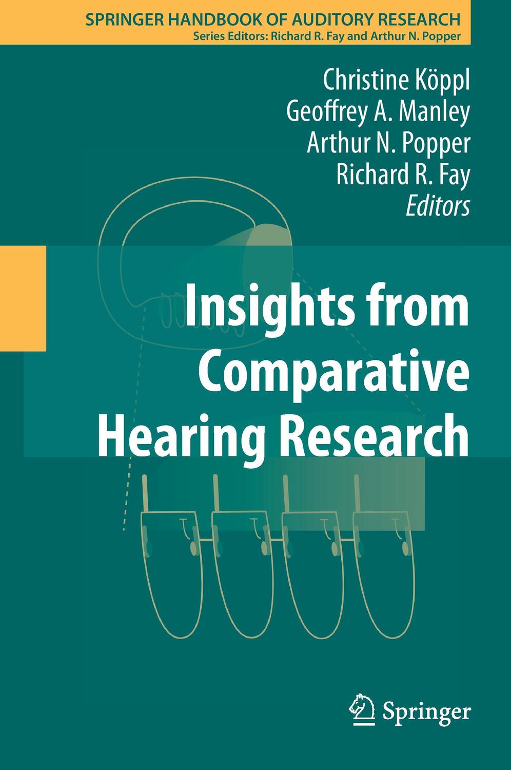 Cover: 9781461490760 | Insights from Comparative Hearing Research | Christine Köppl (u. a.)