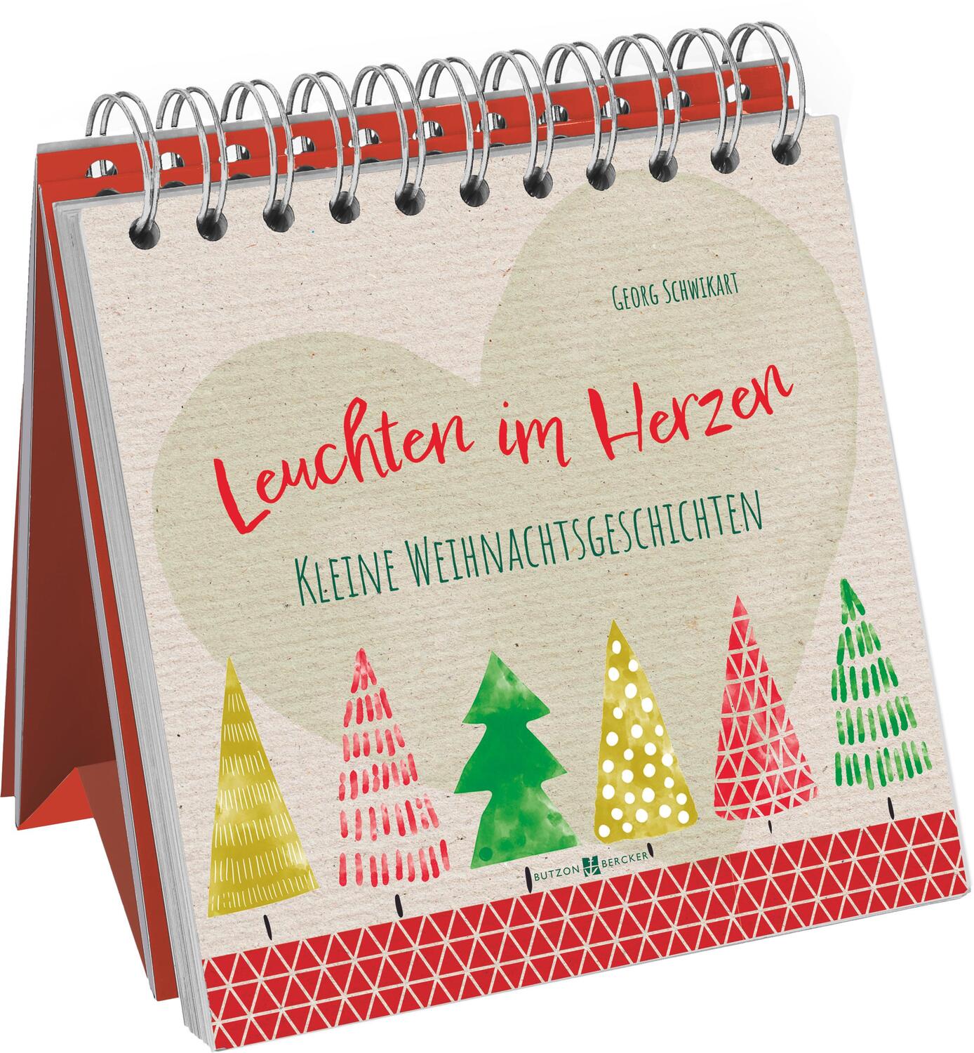 Cover: 9783766636034 | Leuchten im Herzen | Kleine Weihnachtsgeschichten | Georg Schwikart