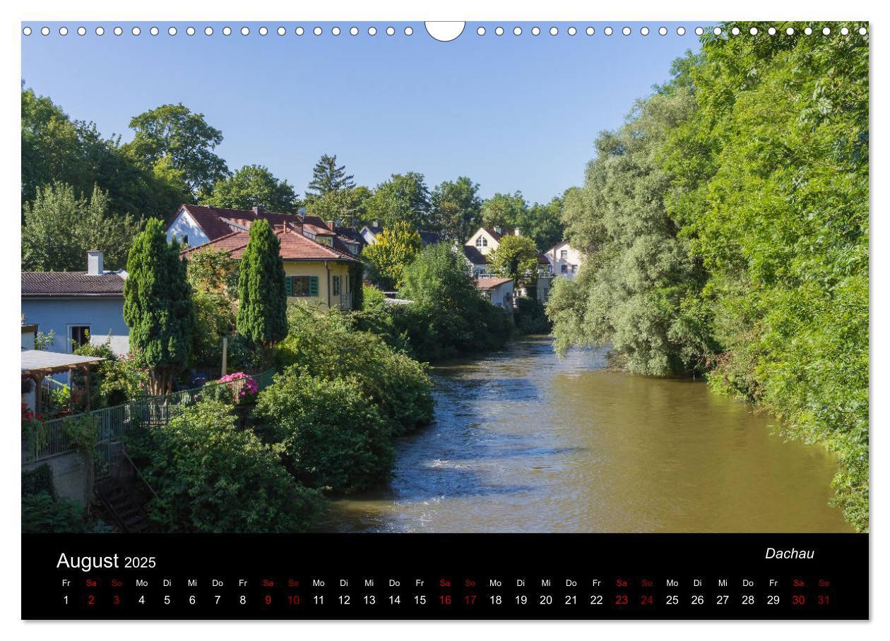 Bild: 9783435432110 | Die Amper - Ansichten eines bayerischen Flusses (Wandkalender 2025...