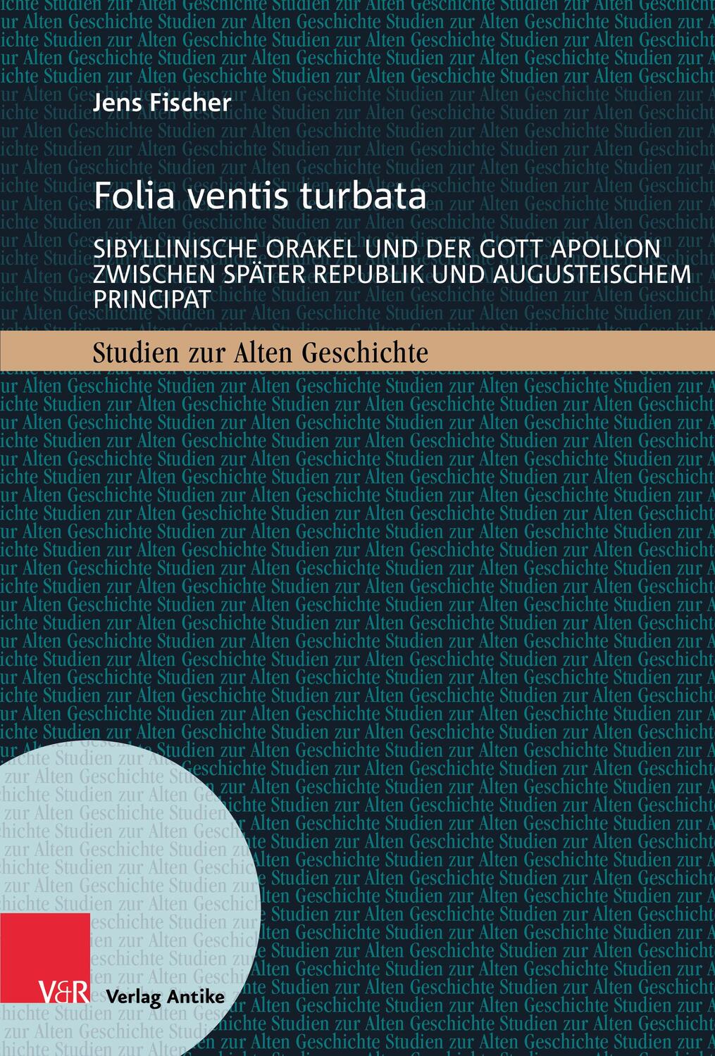 Cover: 9783949189241 | Folia ventis turbata | Jens Fischer | Buch | 460 S. | Deutsch | 2022