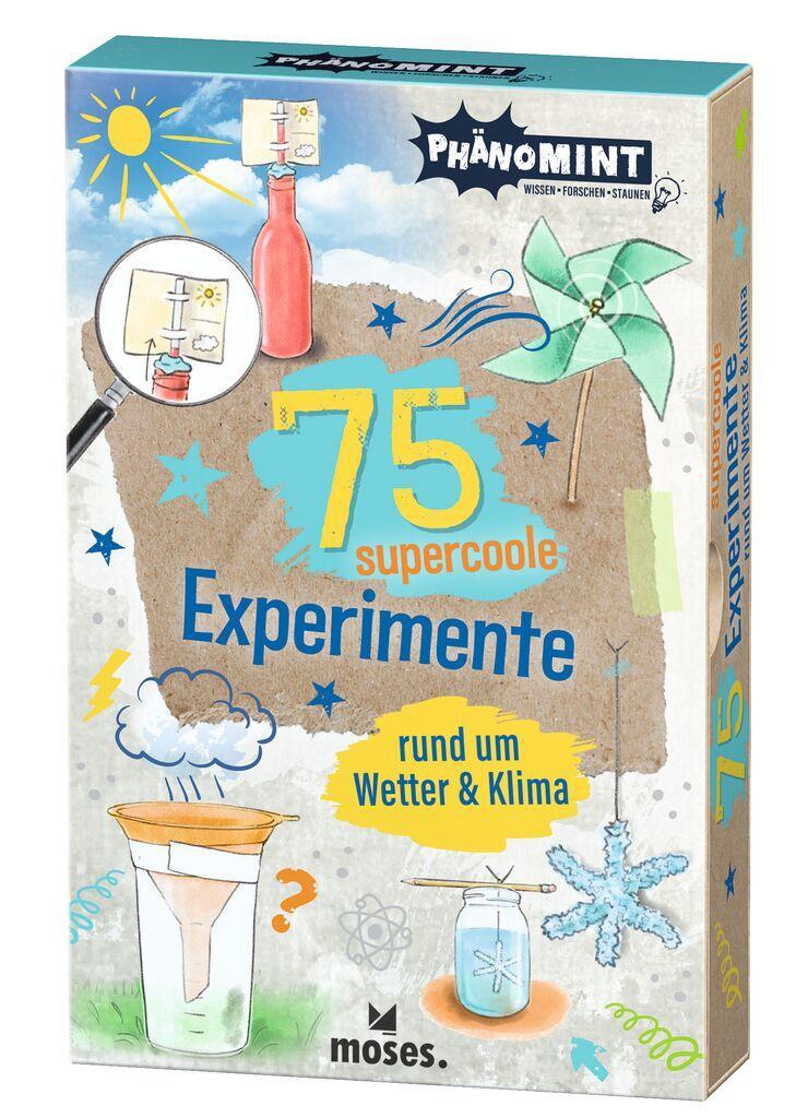 Cover: 9783964553010 | PhänoMINT 75 supercoole Experimente rund um Wetter &amp; Klima | Kessel