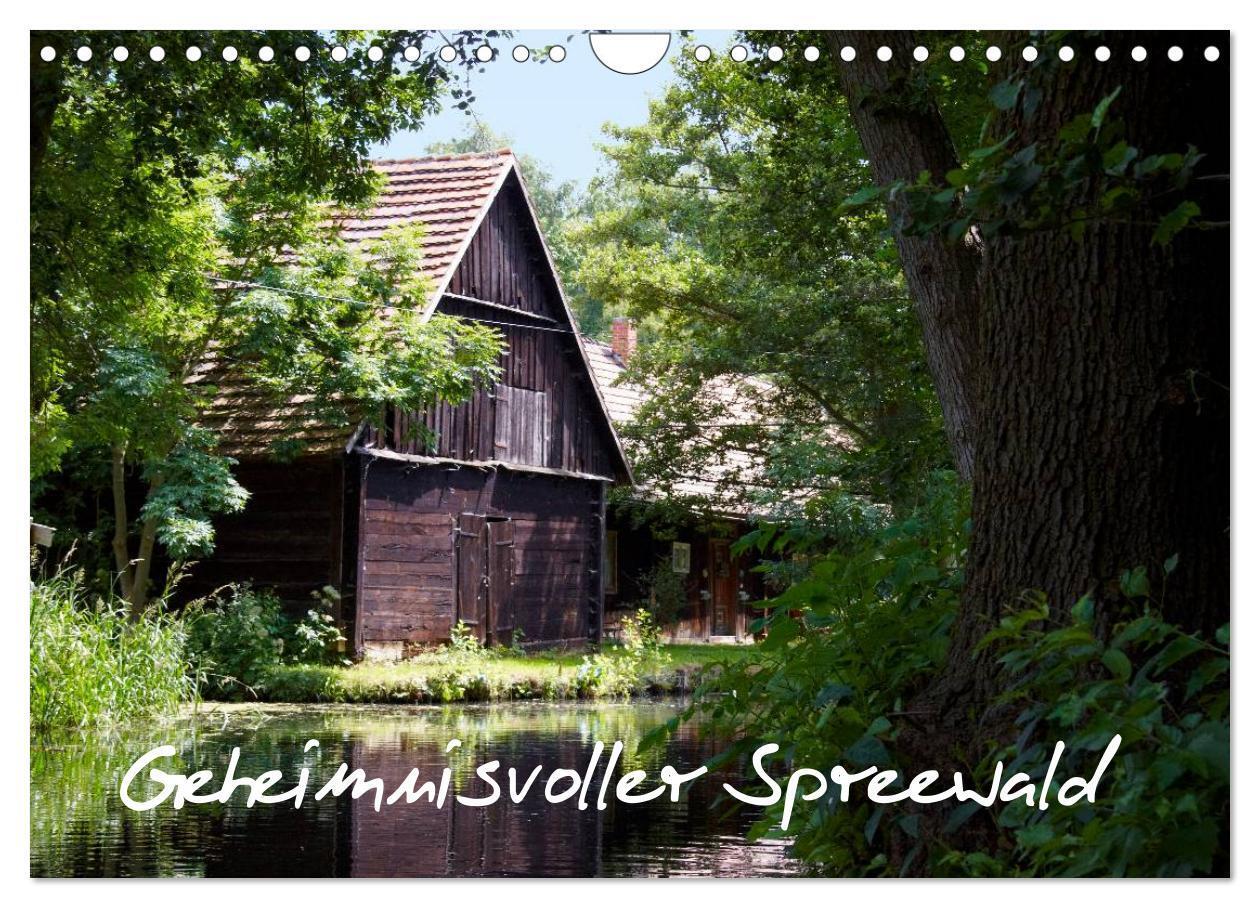 Cover: 9783383605352 | Geheimnisvoller Spreewald (Wandkalender 2024 DIN A4 quer), CALVENDO...