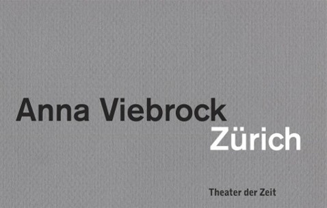 Cover: 9783957490452 | Anna Viebrock Zürich | Festspiele Zürich: Theater der Zeit | Zeit