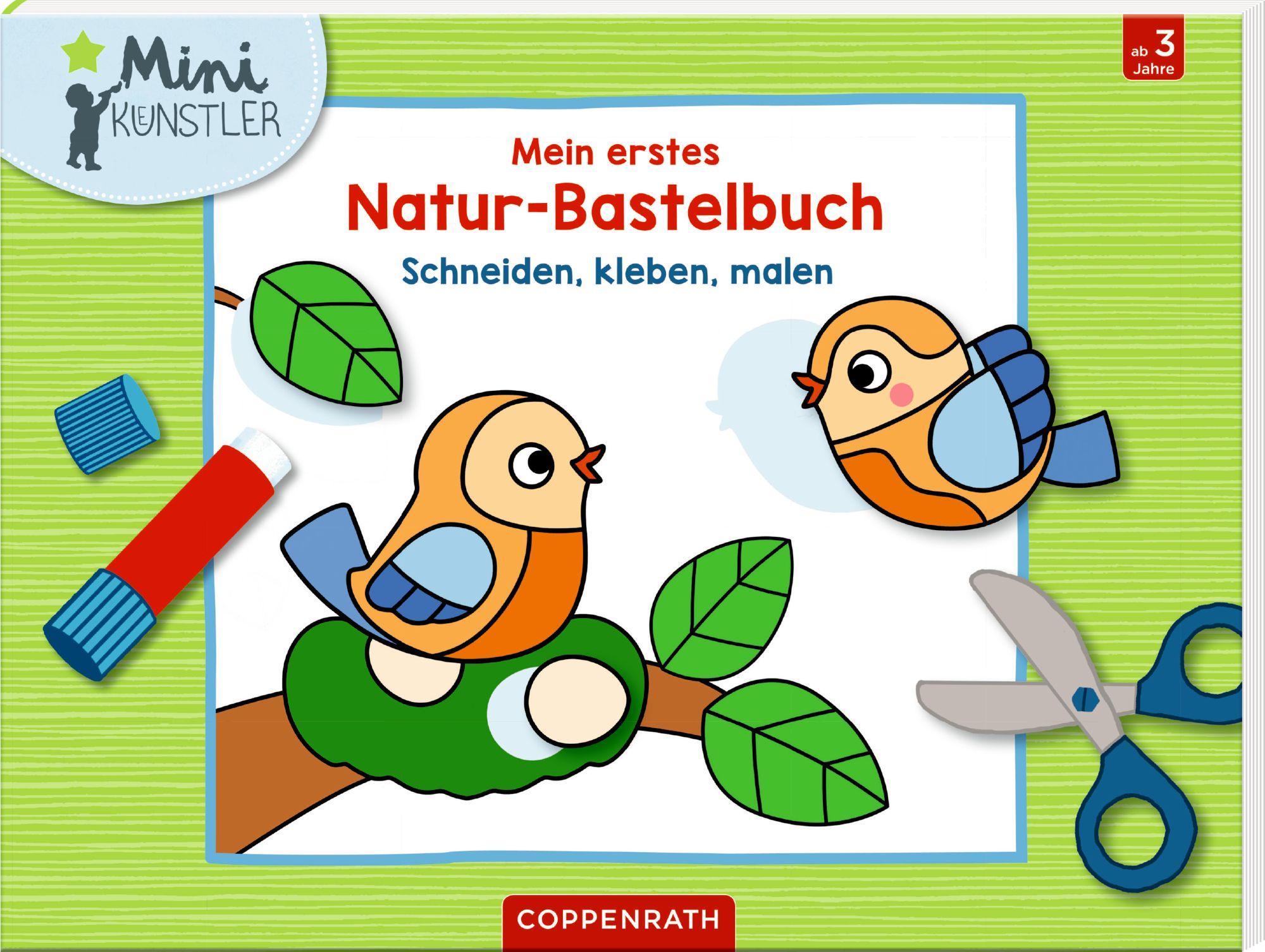 Cover: 9783649647249 | Mein erstes Natur-Bastelbuch | Schneiden, kleben, malen | Labuch