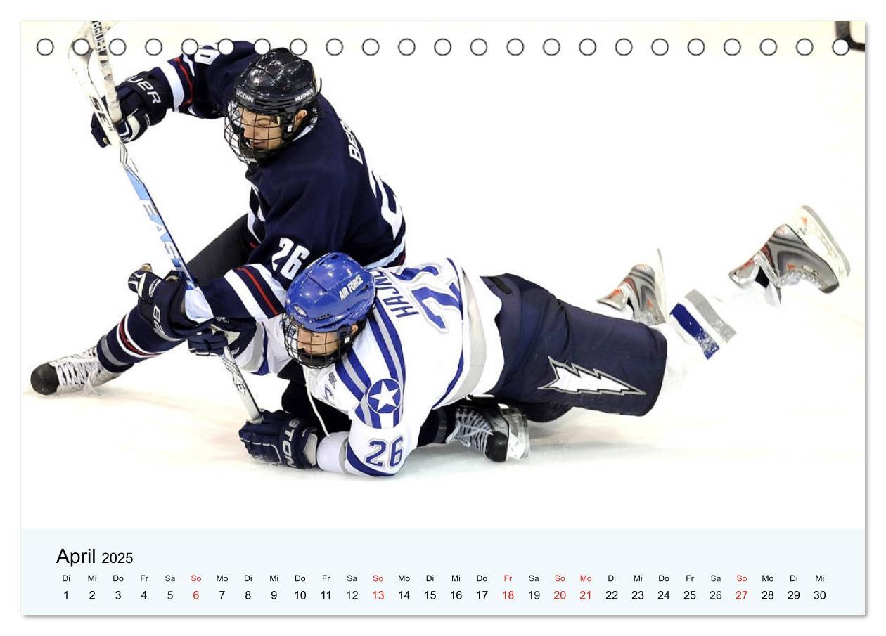 Bild: 9783435178872 | Eishockey. Dynamik, Athletik und Präzision! (Tischkalender 2025 DIN...