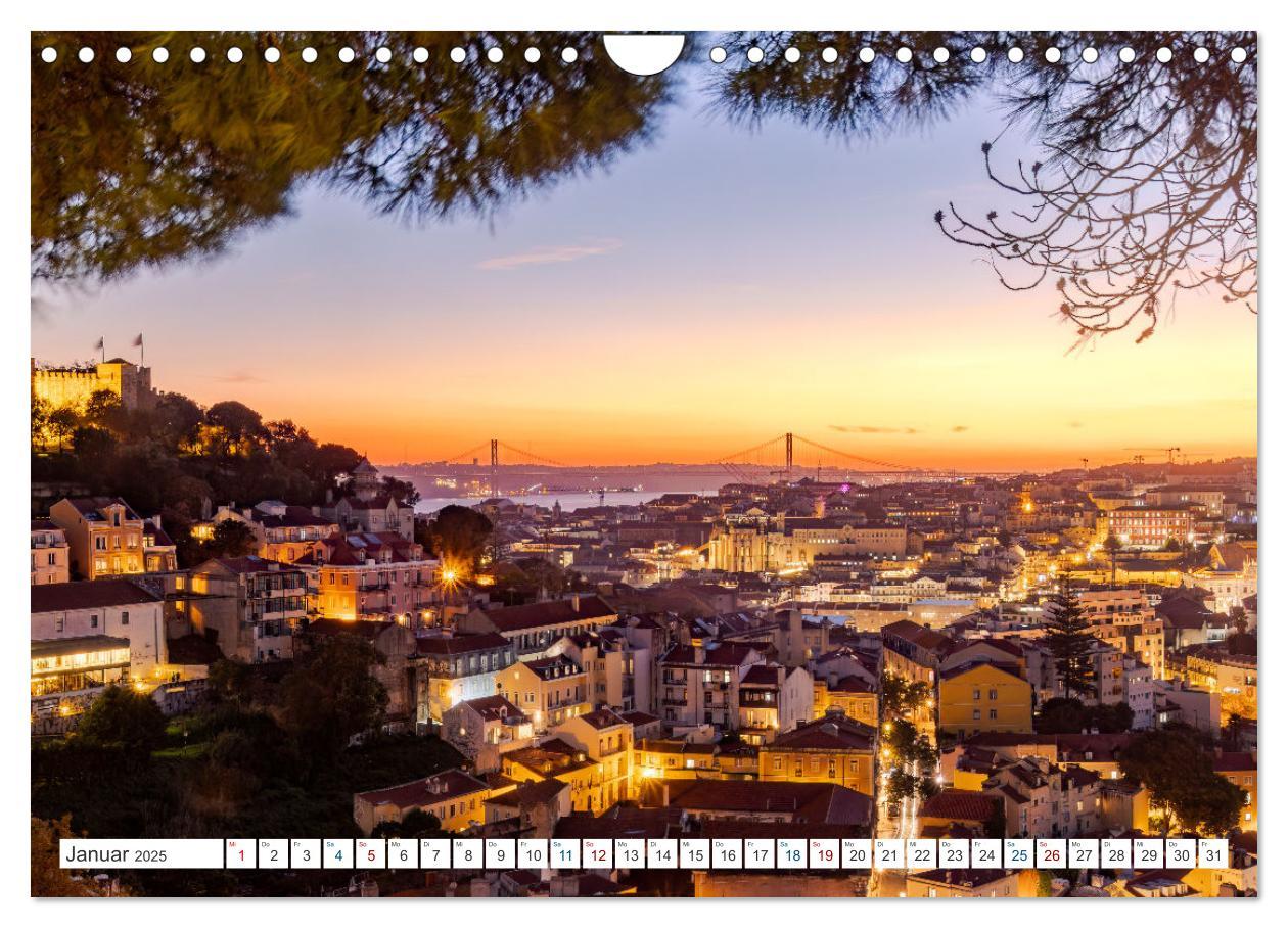 Bild: 9783383841903 | Eine Stadt voller Charme - Lissabon (Wandkalender 2025 DIN A4...