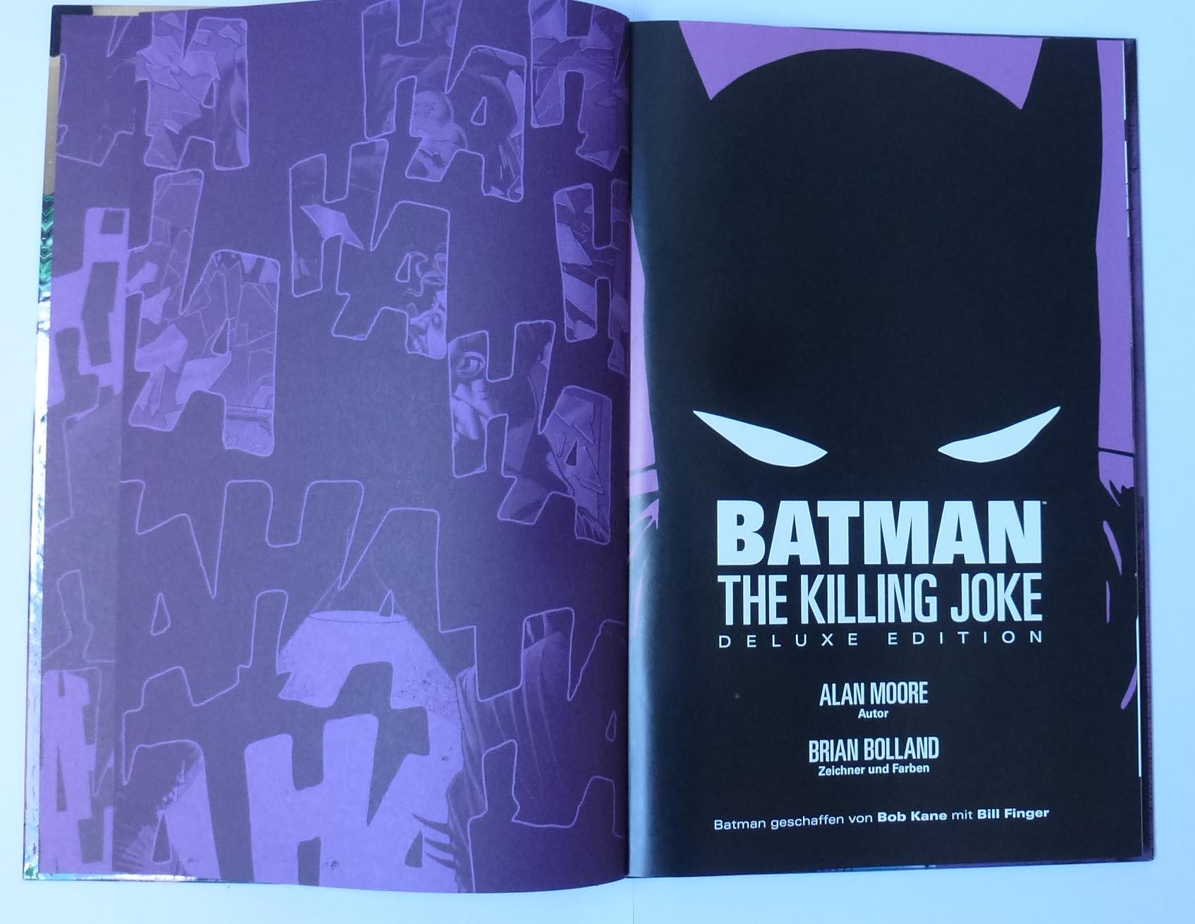 Bild: 9783741600159 | Batman Deluxe: The Killing Joke | Alan Moore (u. a.) | Buch | 128 S.