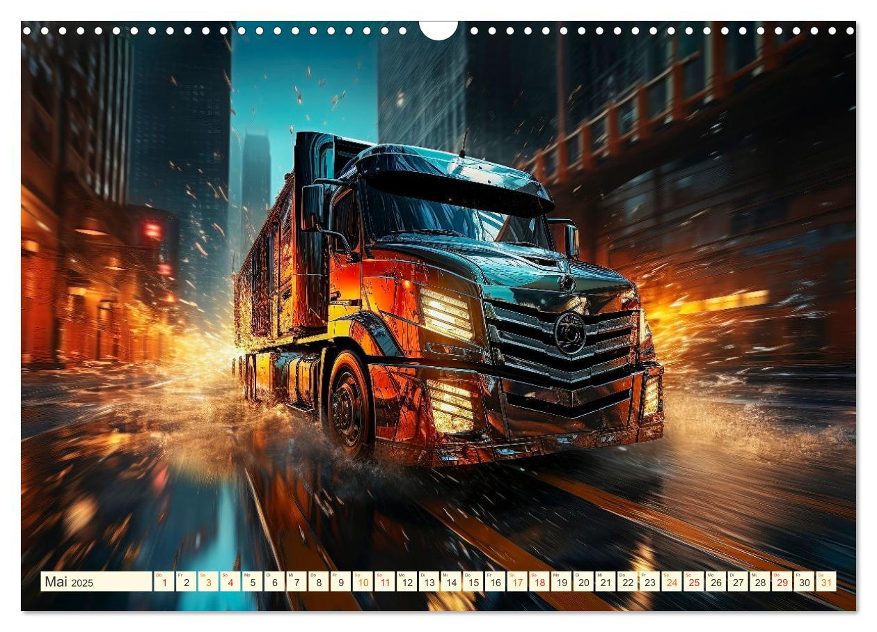 Bild: 9783383891373 | Truck Fantasien (Wandkalender 2025 DIN A3 quer), CALVENDO...