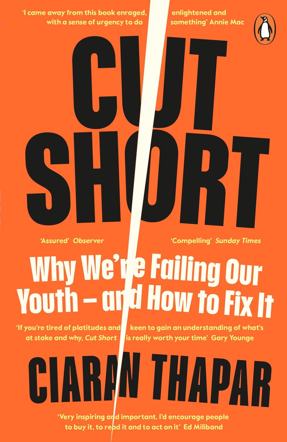Cover: 9780241988701 | Cut Short | Why We're Failing Our Youth - and How to Fix It | Thapar