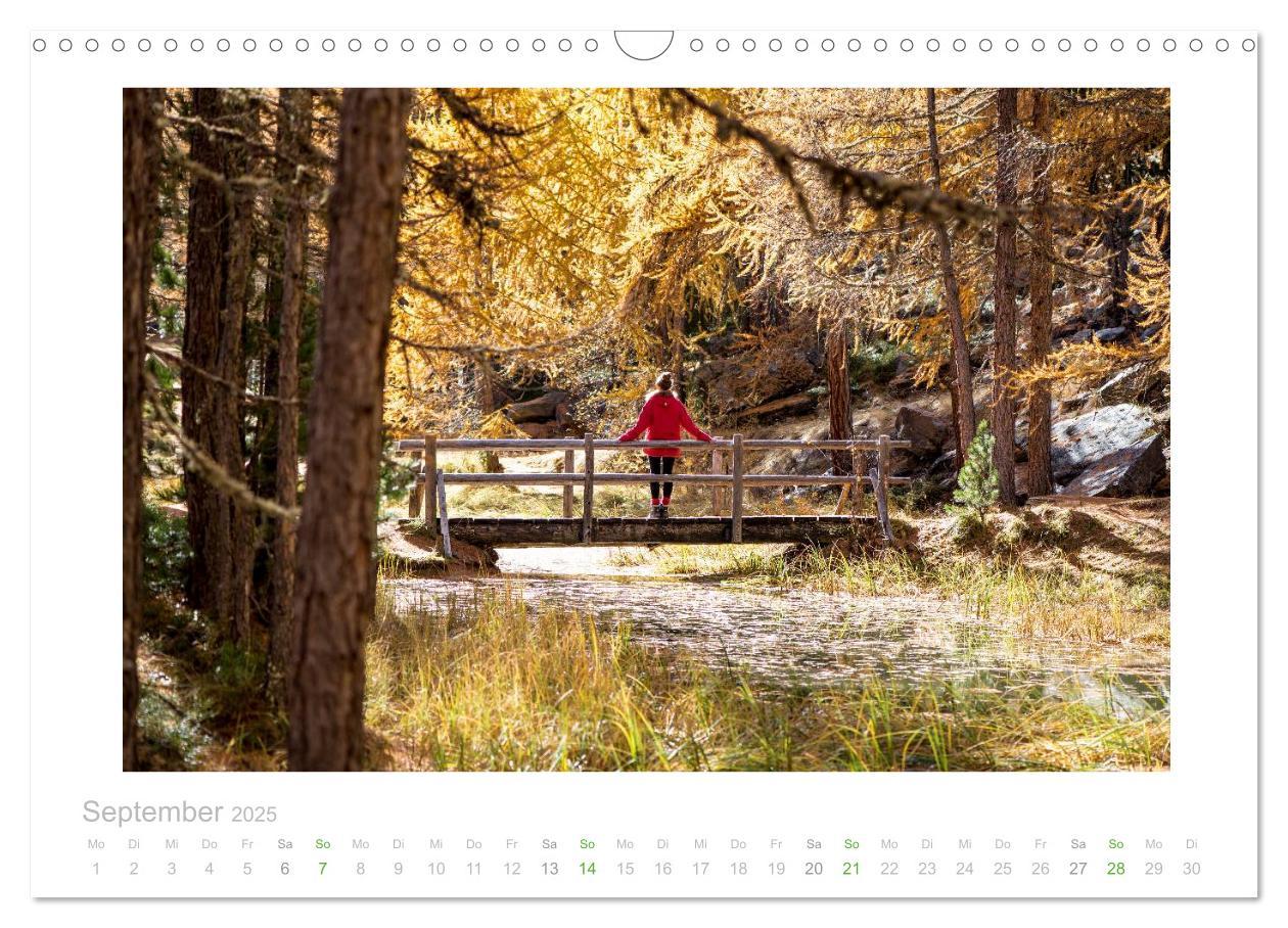 Bild: 9783435493227 | saas fee (Wandkalender 2025 DIN A3 quer), CALVENDO Monatskalender