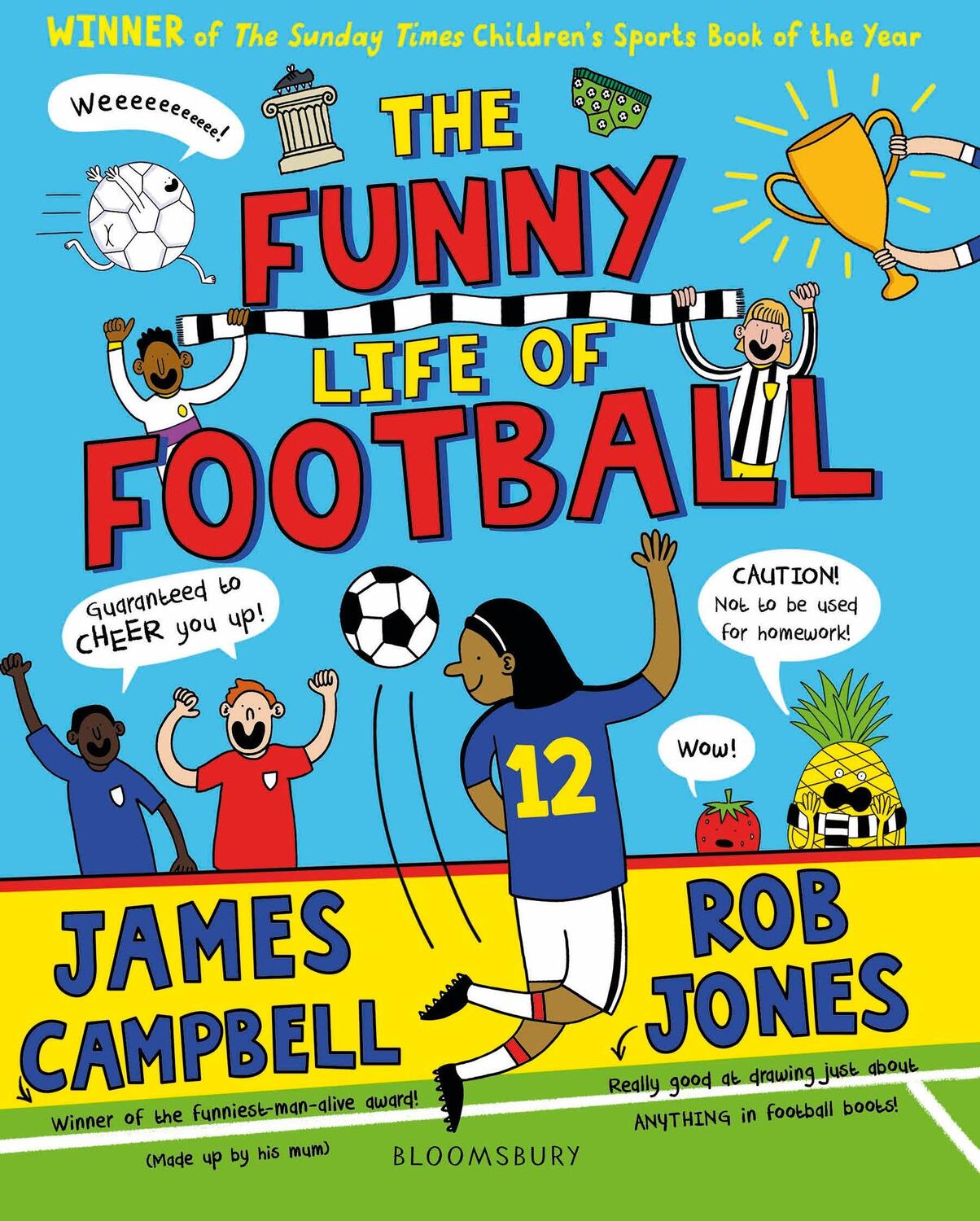 Cover: 9781526627995 | The Funny Life of Football - WINNER of the Sunday Times Children's...