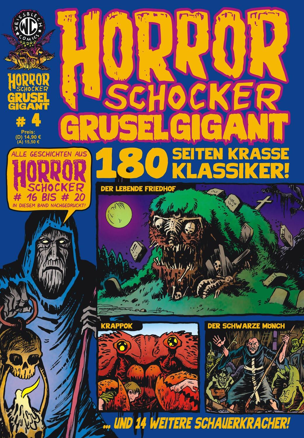 Cover: 9783869590622 | Horrorschocker Grusel Gigant 4 | Horrorschocker 16 bis 19 | Buch