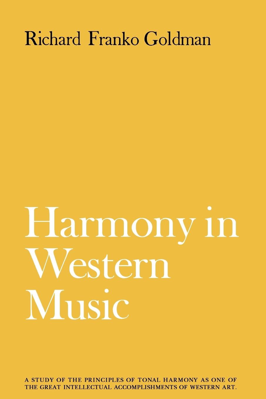 Cover: 9780393332551 | Harmony in Western Music | Richard Franko Goldman | Taschenbuch