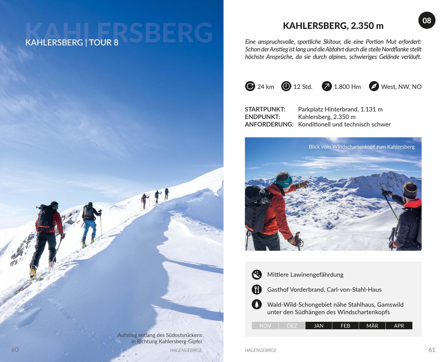 Bild: 9783944501987 | Die schönsten Skitouren in den Berchtesgadener Alpen | 41 Touren