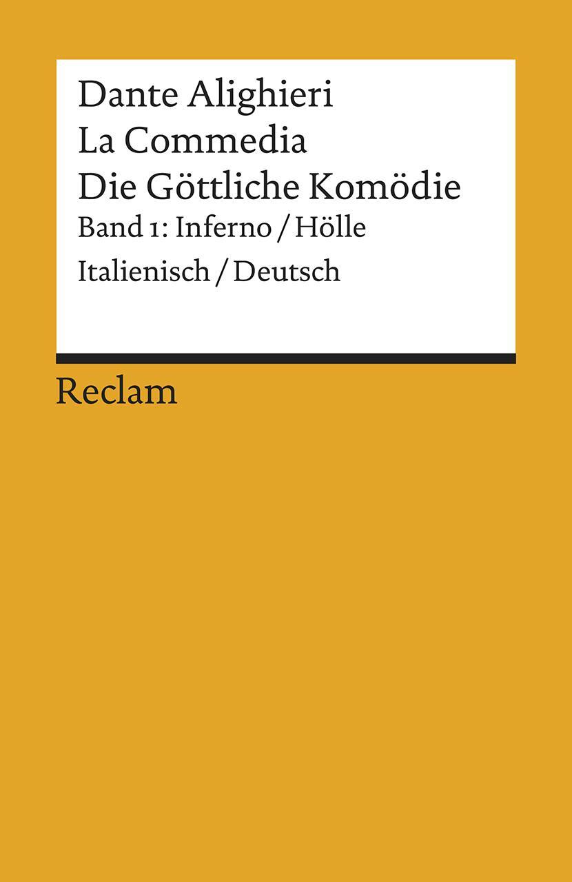 Cover: 9783150185964 | La Commedia / Die Göttliche Komödie | Alighieri Dante | Taschenbuch