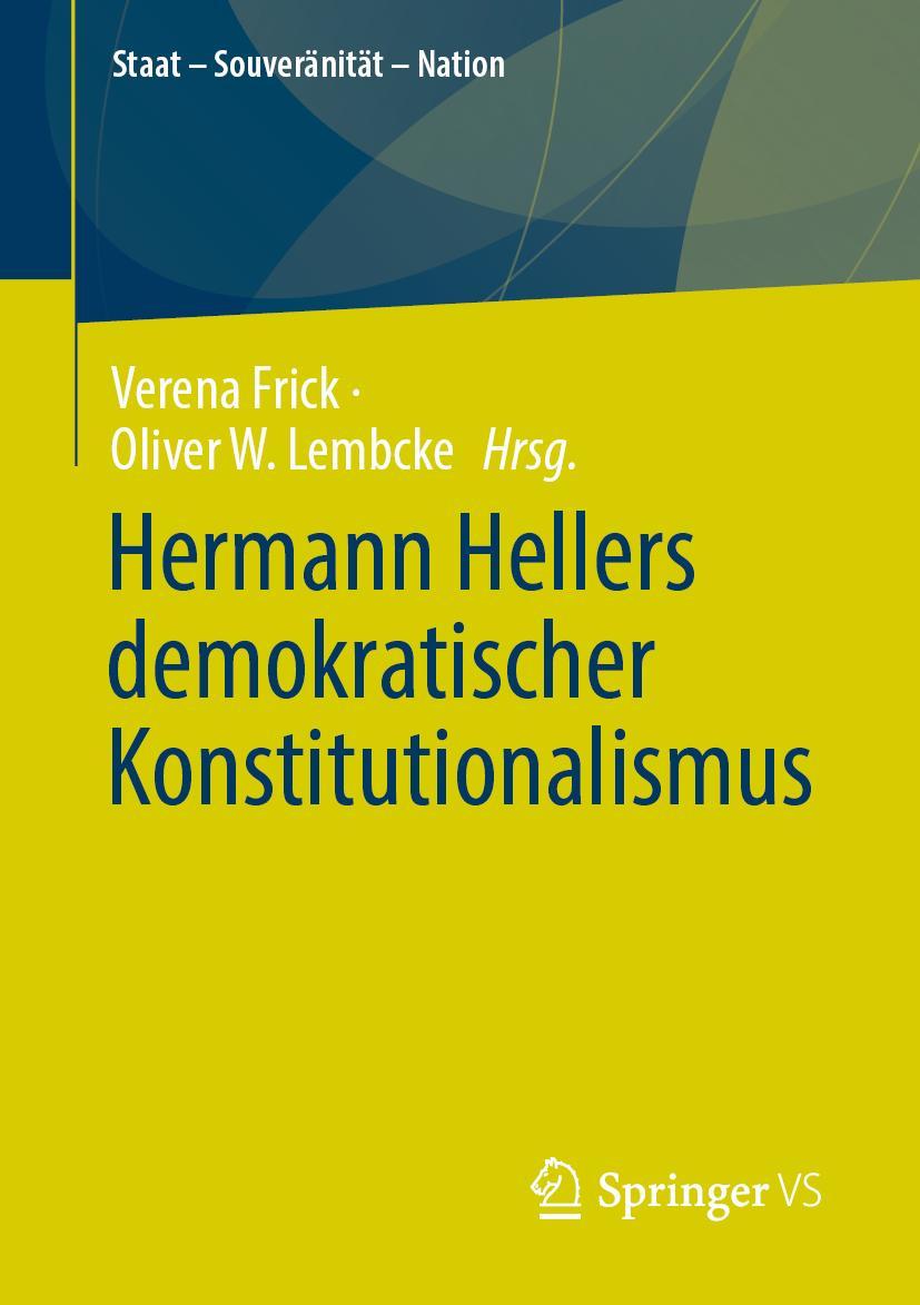 Cover: 9783658375768 | Hermann Hellers demokratischer Konstitutionalismus | Lembcke (u. a.)