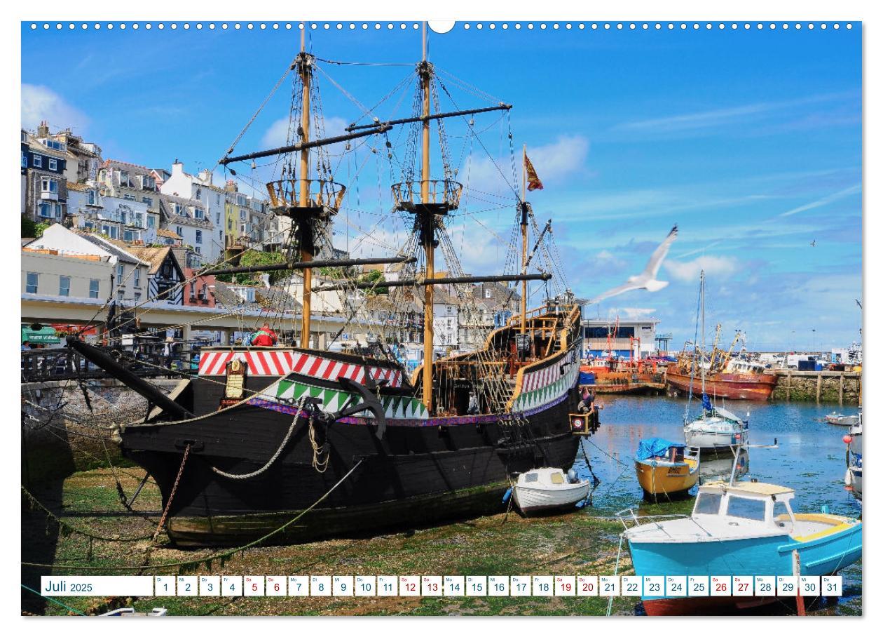 Bild: 9783383908866 | Cornwall &amp; Devon 2025 (Wandkalender 2025 DIN A2 quer), CALVENDO...