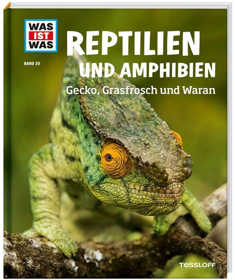 Cover: 9783788620530 | WAS IST WAS Band 20 Reptilien und Amphibien. Gecko, Grasfrosch und...