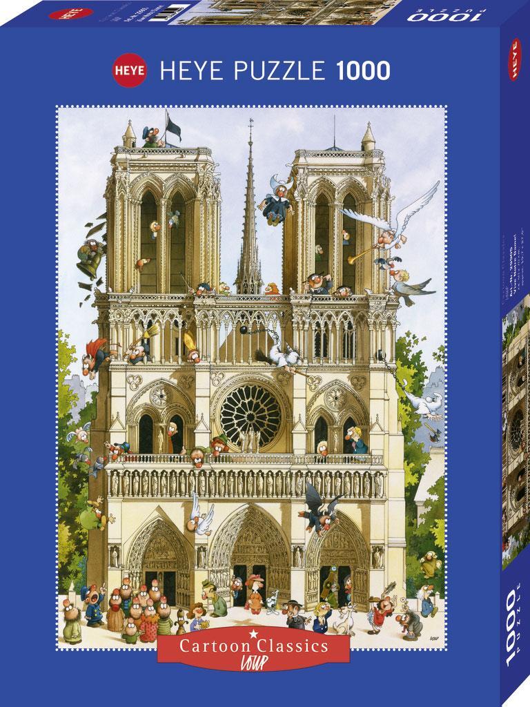 Cover: 4001689299057 | Vive Notre Dame! | 1000 Teile | Jean-Jacques Loup | Spiel | 29905