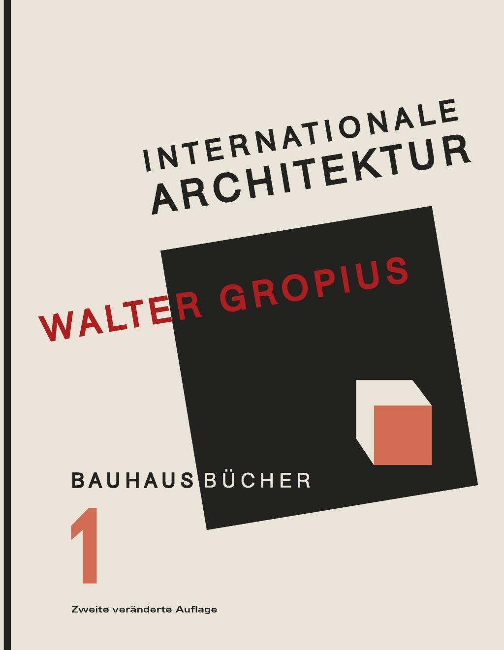 Cover: 9783786128151 | Internationale Architektur | bauhausbücher 1 | Buch | 111 S. | Deutsch