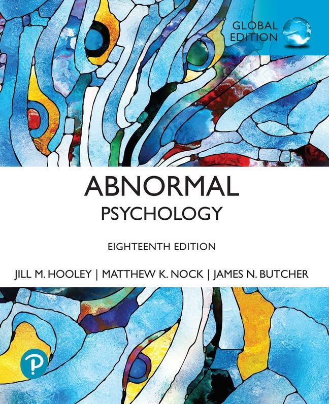 Cover: 9781292364568 | ABNORMAL PSYCHOLOGY GLOBAL EDITION | JAMES N. BUTCHER | Taschenbuch