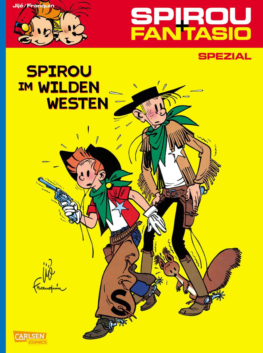 Cover: 9783551776945 | Spirou Spezial 05. Spirou im Wilden Westen | Jijé (u. a.) | Buch