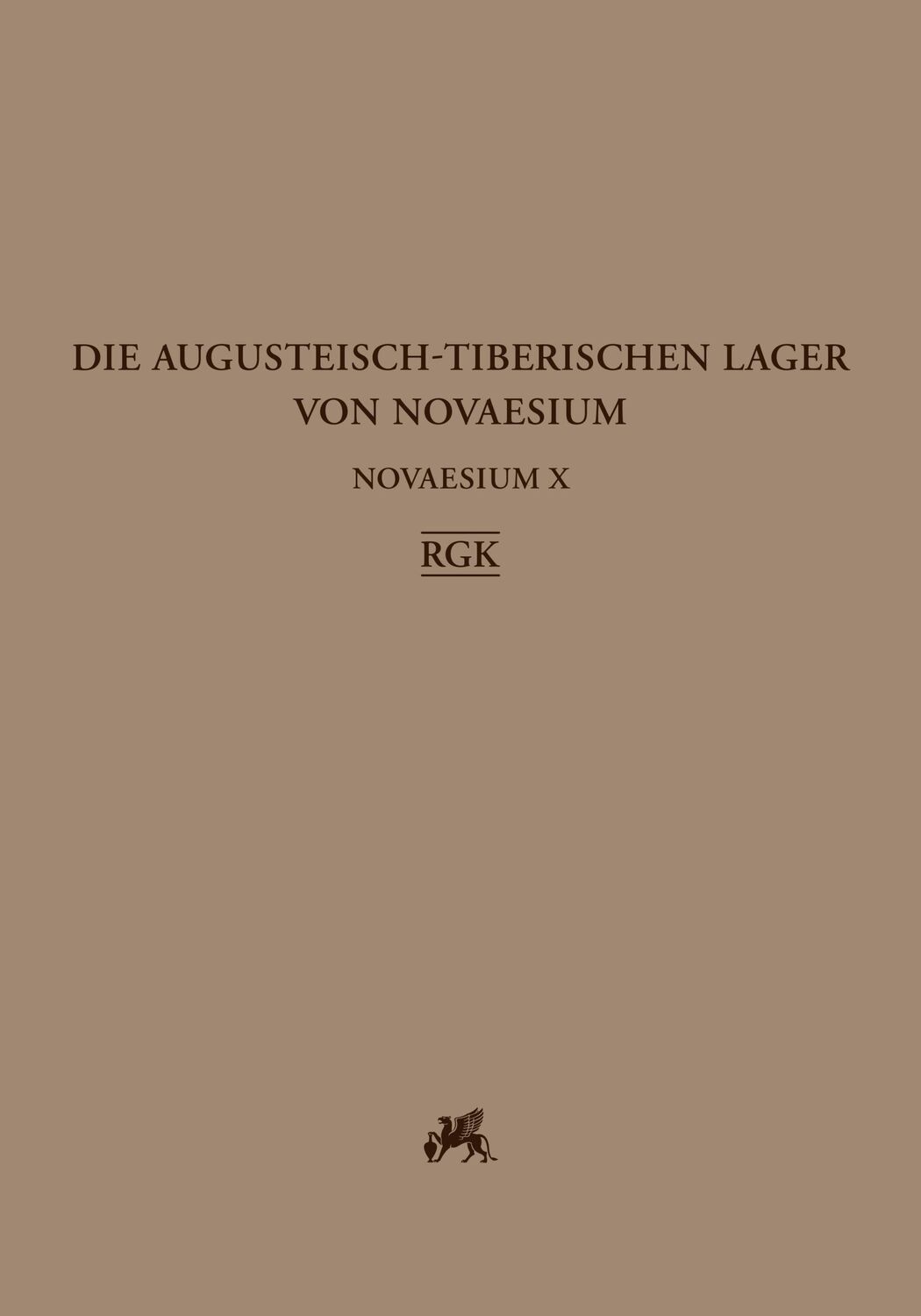 Cover: 9783786129035 | Novaesium X | Gechter | Buch | 224 S. | Deutsch | 2024