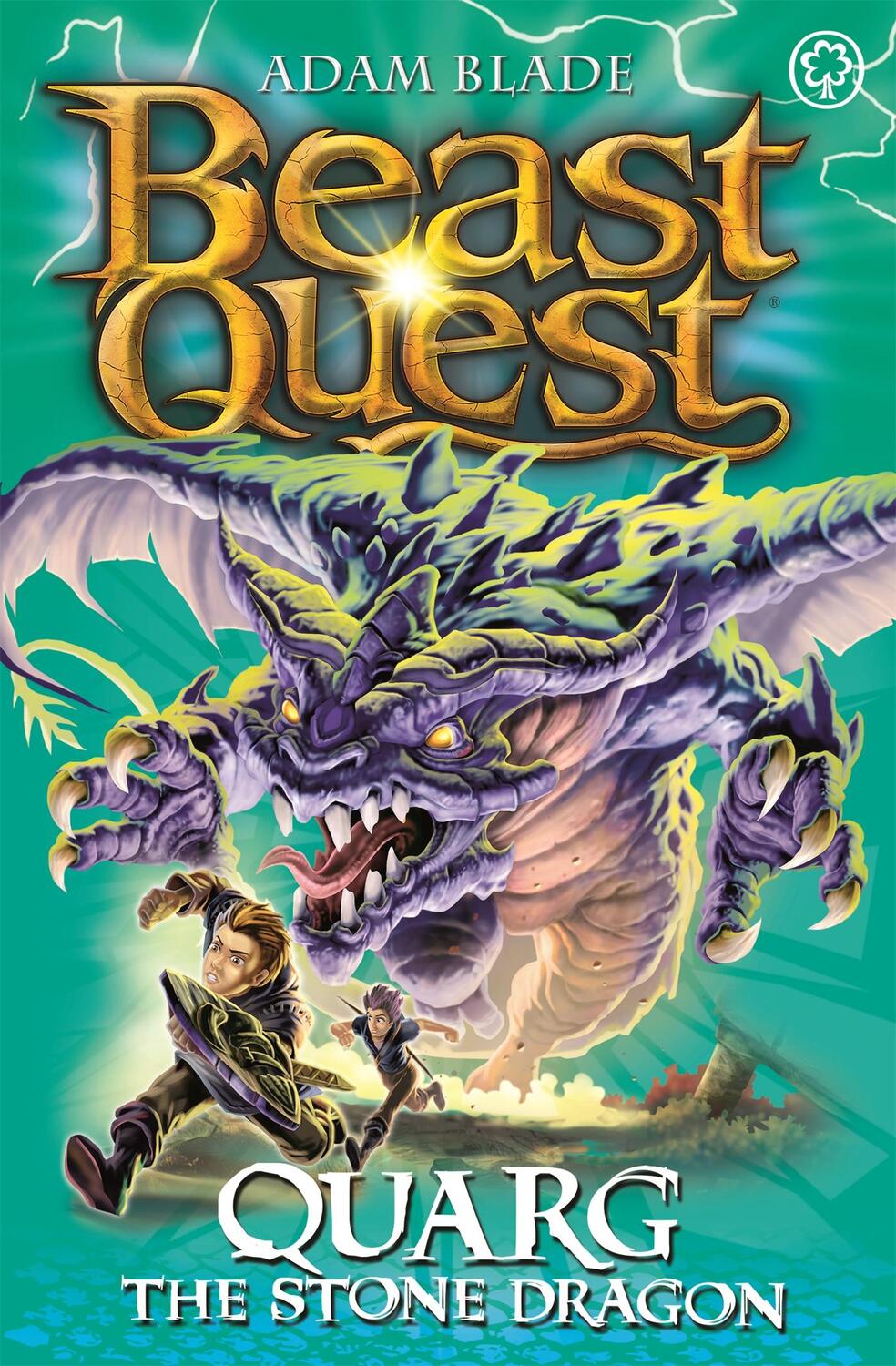 Cover: 9781408343111 | Beast Quest: Quarg the Stone Dragon | Series 19 Book 1 | Adam Blade