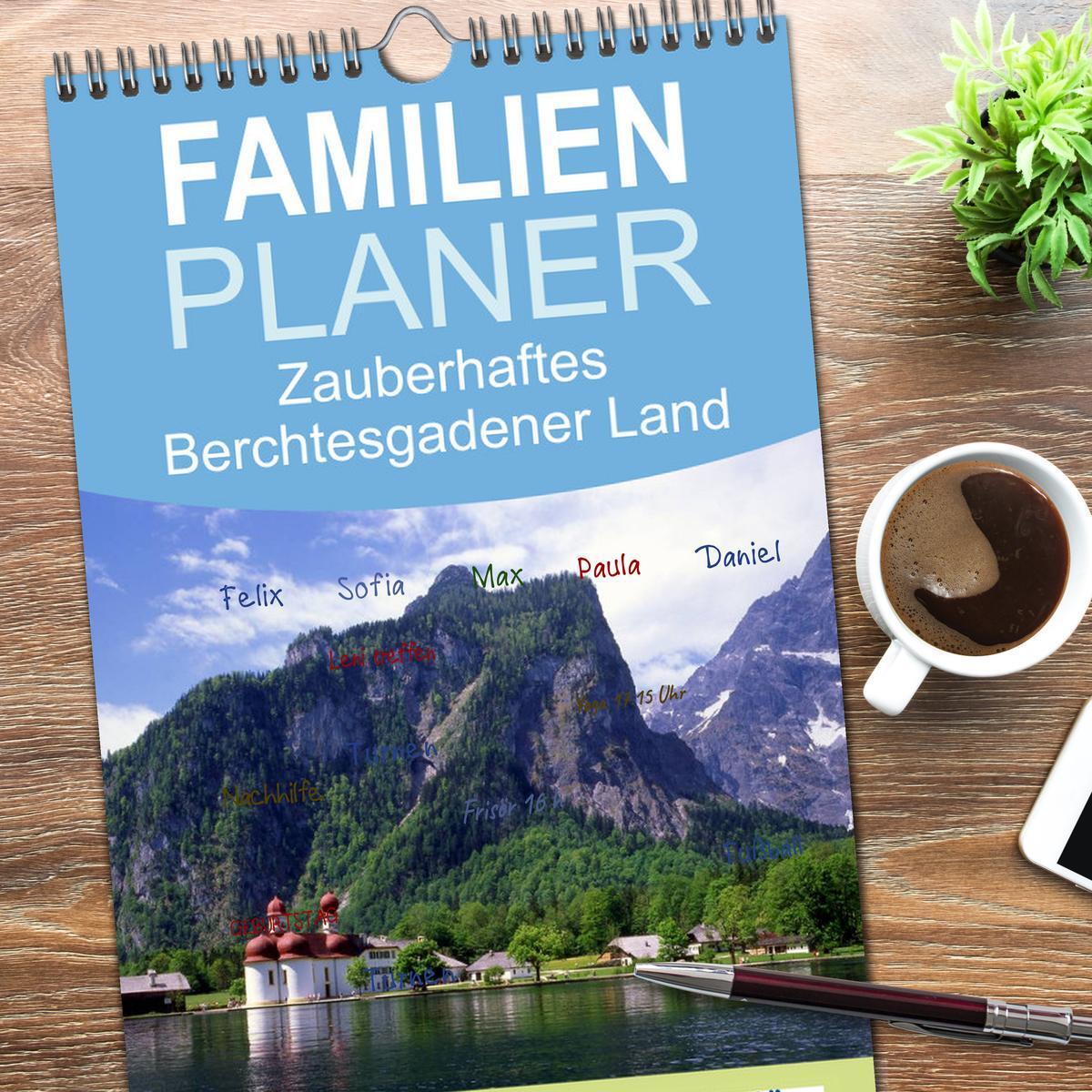 Bild: 9783457120620 | Familienplaner 2025 - Zauberhaftes Berchtesgadener Land mit 5...