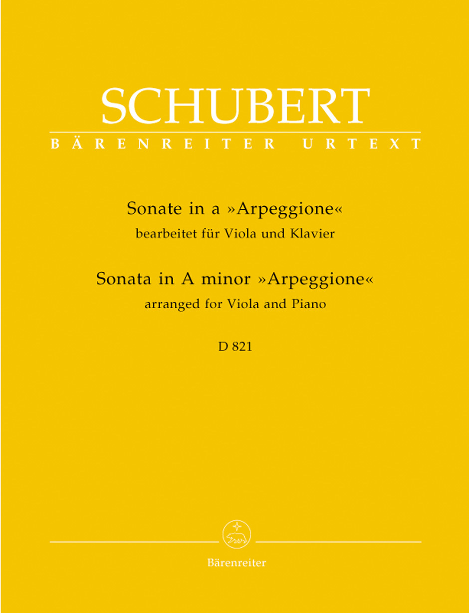 Cover: 9790006499212 | Arpeggione Sonata Viola &amp; Piano | for Viola and Piano | Franz Schubert