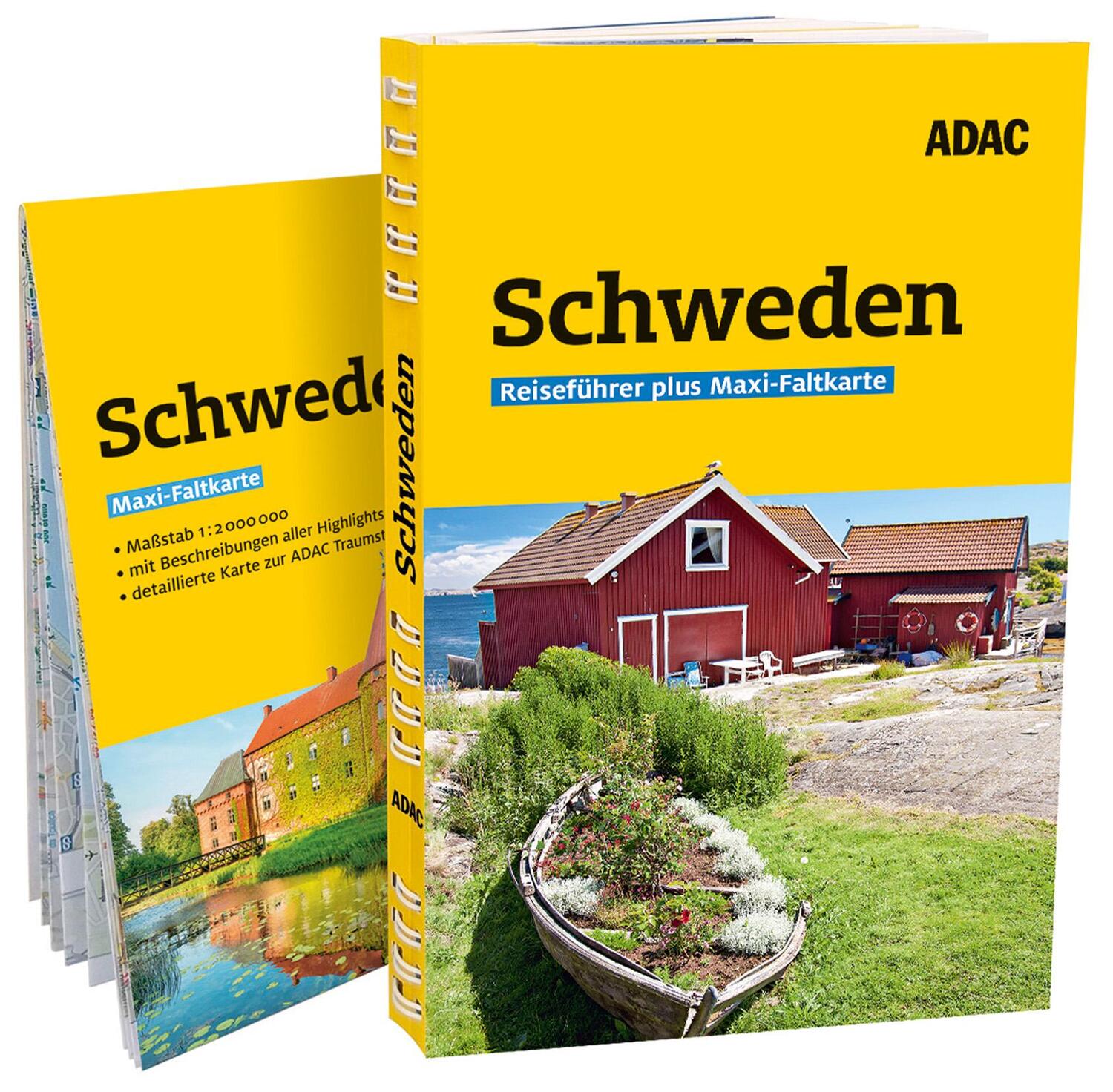 Cover: 9783986450533 | ADAC Reiseführer plus Schweden | Rasso Knoller (u. a.) | Taschenbuch